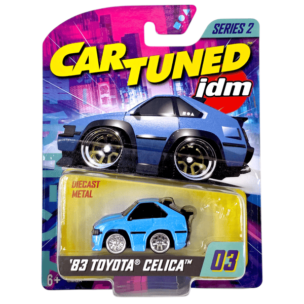CarTuned - '83 Toyota Celica - 2025 JDM Series 2 - Top CollectiblesDiecastMGA