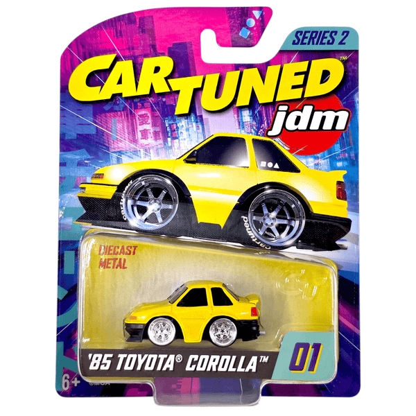 CarTuned - '85 Toyota Corolla - 2025 JDM Series 2 - Top CollectiblesDiecastMGA