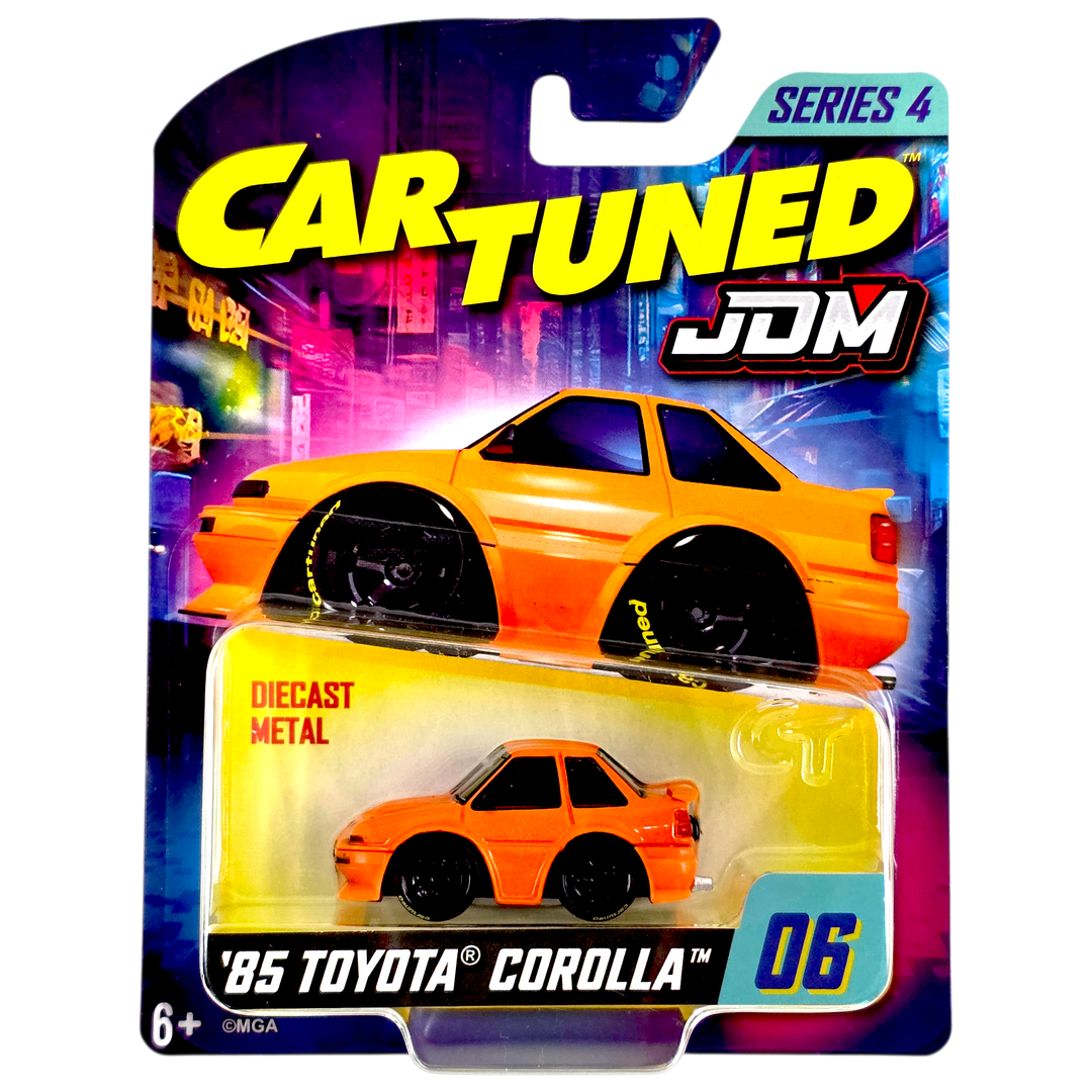 CarTuned - '85 Toyota Corolla - 2026 JDM Series 4 - Top CollectiblesDiecastMGA