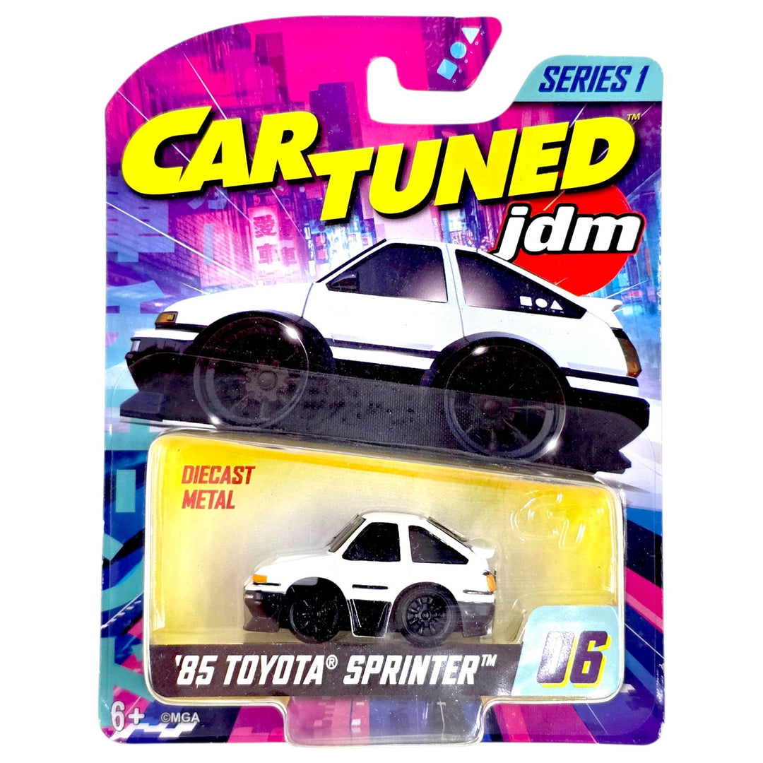 CarTuned - '85 Toyota Sprinter - 2025 JDM Series 1 - Top CollectiblesDiecastMGA