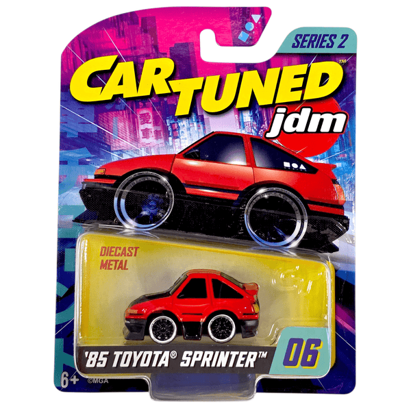 CarTuned - '85 Toyota Sprinter - 2025 JDM Series 2 - Top CollectiblesDiecastMGA