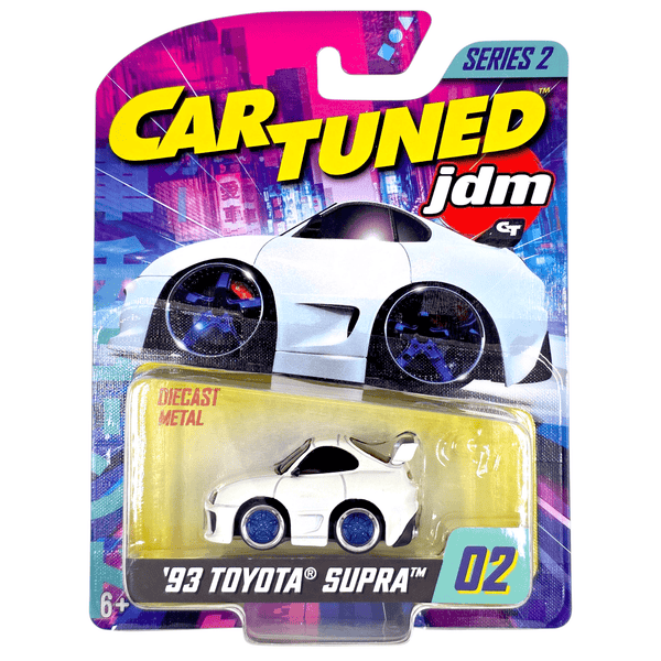 CarTuned - '93 Toyota Supra - 2025 JDM Series 2 - Top CollectiblesDiecastMGA