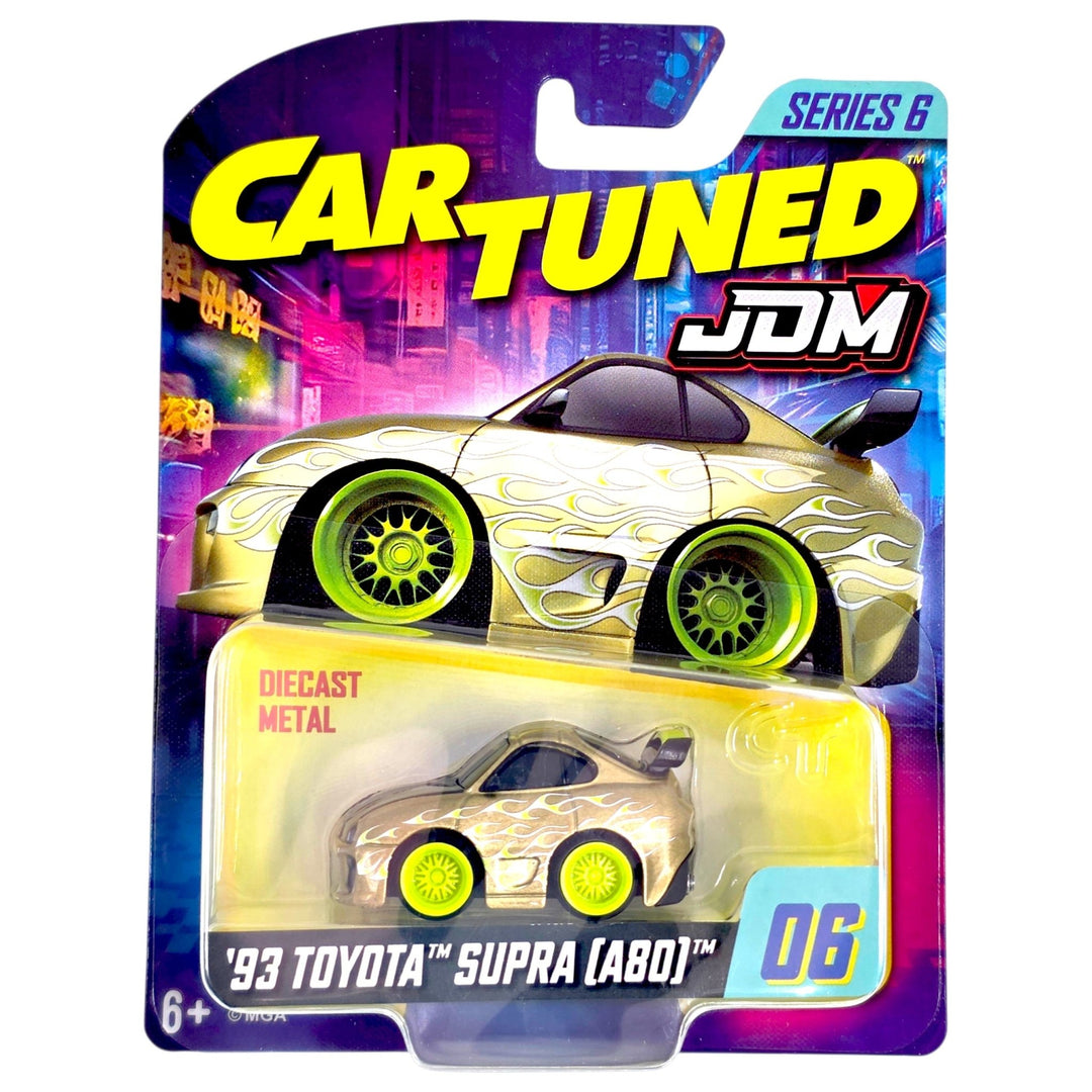 CarTuned - '93 Toyota Supra (A80) - 2026 JDM Series 6 - Top CollectiblesDiecastMGA