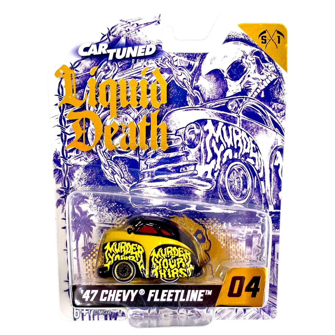 CarTuned x Liquid Death - '47 Chevy Fleetline - 2026 Remixes Series - Top CollectiblesDiecastMGA