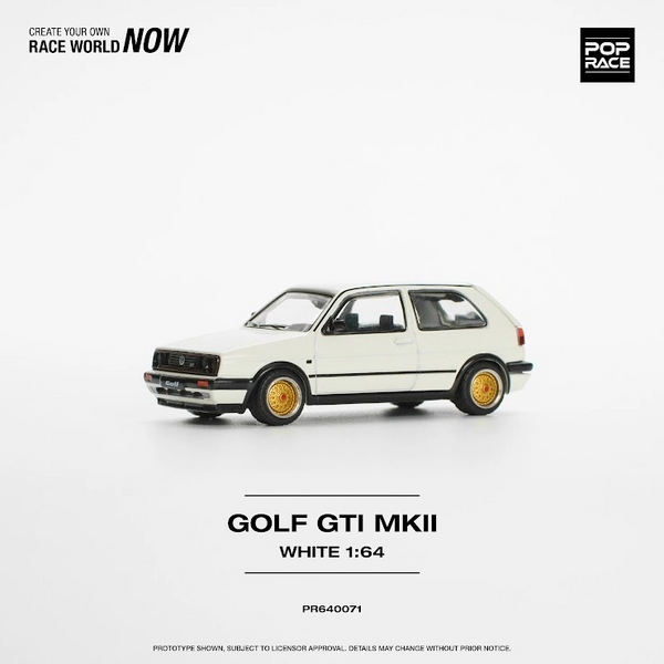 Pop Race - Golf GTI MKII - White