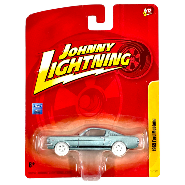 Johnny Lightning - 1965 Ford Mustang - 2010 Forever 64 Series *White Lightning Chase*
