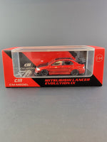 CM Model - Mitsubishi Lancer Evolution IX Widebody w/ Carbon Fiber Hood - Top CollectiblesDiecastCM Model