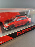 CM Model - Mitsubishi Lancer Evolution IX Widebody w/ Carbon Fiber Hood - Top CollectiblesDiecastCM Model