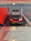 CM Model - Mitsubishi Lancer Evolution IX Widebody w/ Carbon Fiber Hood - Top CollectiblesDiecastCM Model