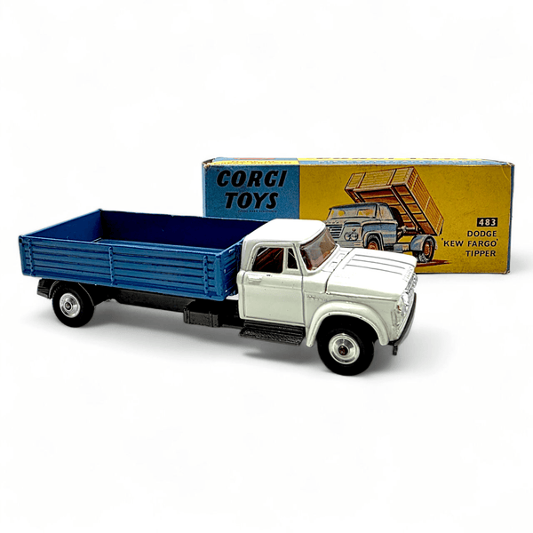 Corgi - Dodge "Kew Fargo" Tipper - Vintage *Original Box* - Top CollectiblesDiecastCorgi