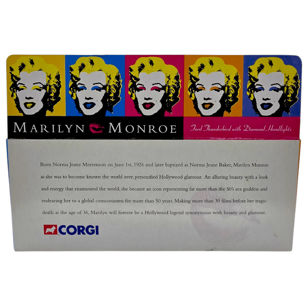 Corgi - Ford Thunderbird &amp; Marilyn Monroe Figure - 2000 Corgi Classics Series - Top CollectiblesDiecastCorgi