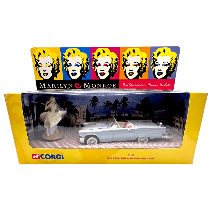 Corgi - Ford Thunderbird &amp; Marilyn Monroe Figure - 2000 Corgi Classics Series - Top CollectiblesDiecastCorgi