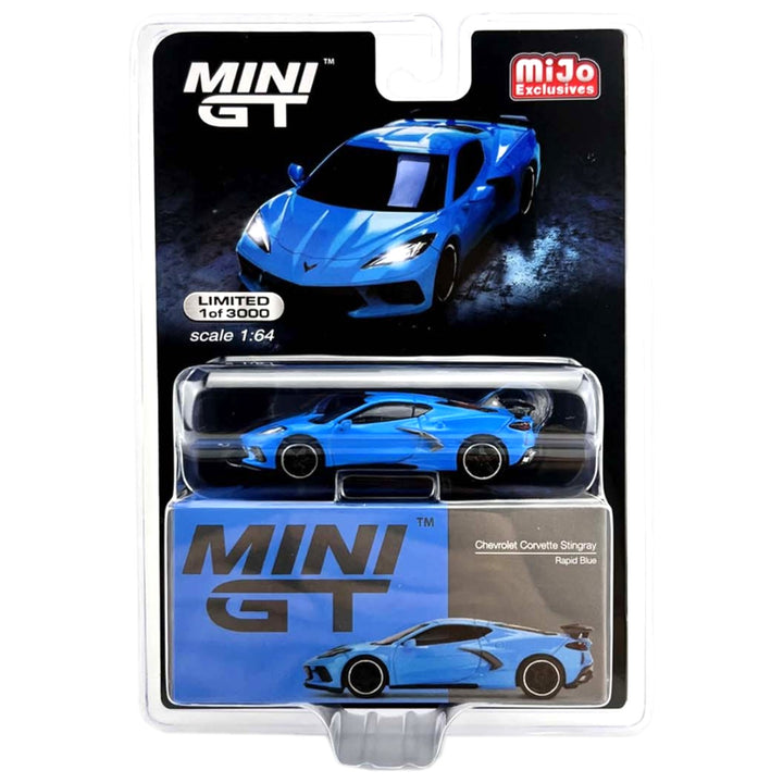 Mini GT - Chevrolet Corvette Stingray - Rapid Blue
