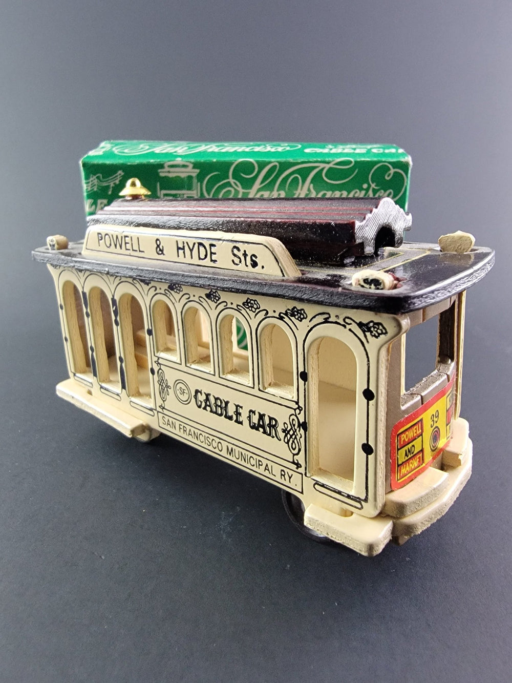 CTC - San Fransisco Cable Car - Top CollectiblesDiecastRealtoy