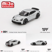 Mini GT - Porsche 911 Dakar – Ice Gray Metallic *Pre-Order*