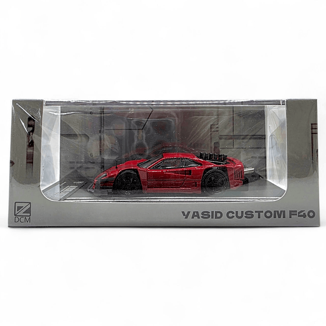 DCM - Vasid Custom F40 - Red - Top CollectiblesDiecastDCM