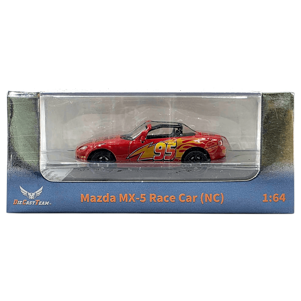 DCT - Mazda MX - 5 Race Car (NC) "Lightning McQueen" - Top CollectiblesDiecastDCT