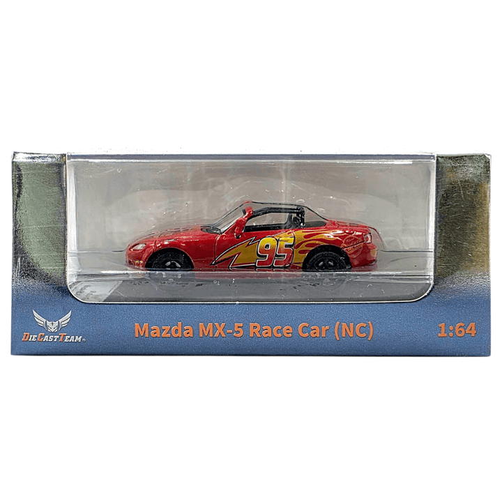 DCT - Mazda MX - 5 Race Car (NC) "Lightning McQueen" - Top CollectiblesDiecastDCT