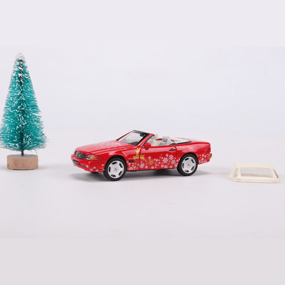 DCT - Mercedes - Benz SL500 w/ Christmas Tree - Top CollectiblesDiecastDCT