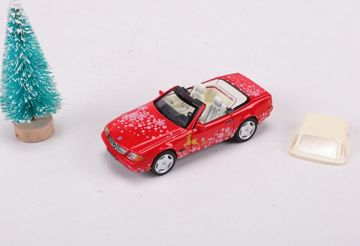 DCT - Mercedes - Benz SL500 w/ Christmas Tree - Top CollectiblesDiecastDCT