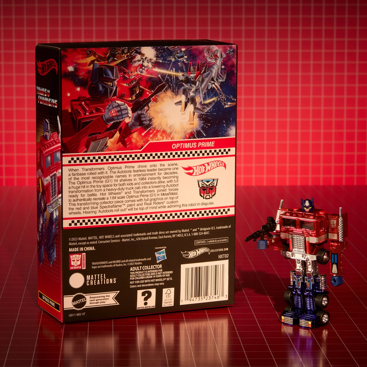 Hot Wheels - Transformers Optimus Prime - 2024 *Red Line Club Exclusive*