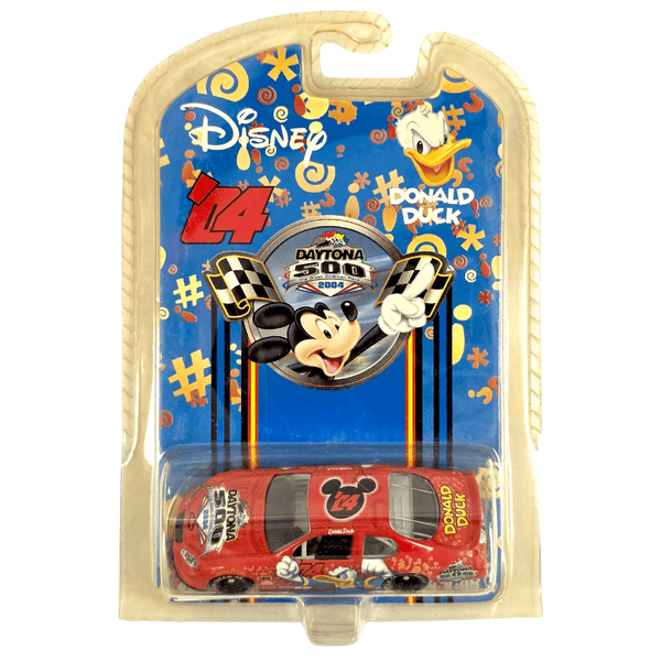 Disney - Donald Duck Chevrolet Monte Carlo Stock Car - 2004 Nascar Daytona 500 Series - Top CollectiblesDiecastDisney