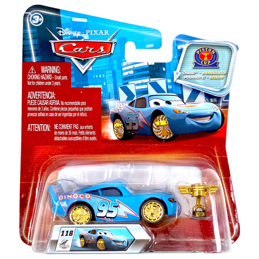 Disney Pixar - Bling Bling Lightning McQueen w/ Piston Cup - 2009 Cars Lenticular Series *Chase* - Top CollectiblesDiecastDisney Pixar