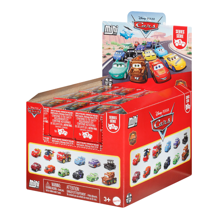 Disney Pixar - Cars Mini Racers Blind Pack (1 Random Car) - 2026 Series 1 - Top CollectiblesDiecastMattel