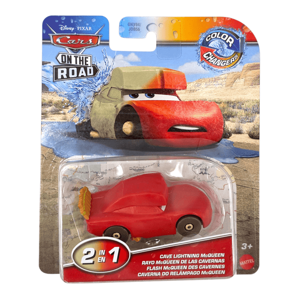 Disney Pixar - Cave Lightning McQueen - 2025 Cars Color Changers Series - Top CollectiblesDiecastDisney Pixar
