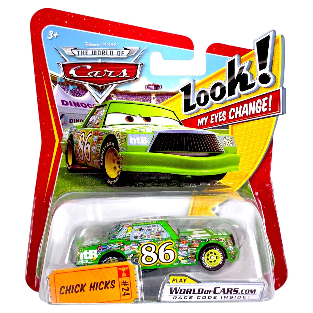 Disney Pixar - Chick Hicks - 2009 The World of Cars Lenticular Series - Top CollectiblesDiecastDisney Pixar