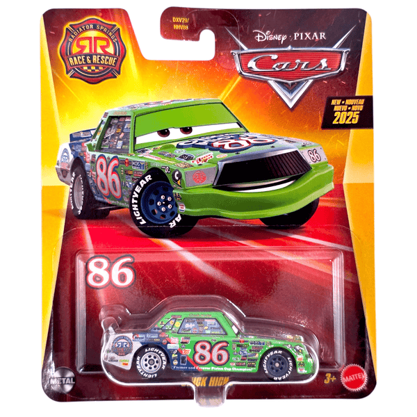 Disney Pixar - Chick Hicks - 2025 Cars Race & Rescue Series - Top CollectiblesDiecastDisney Pixar