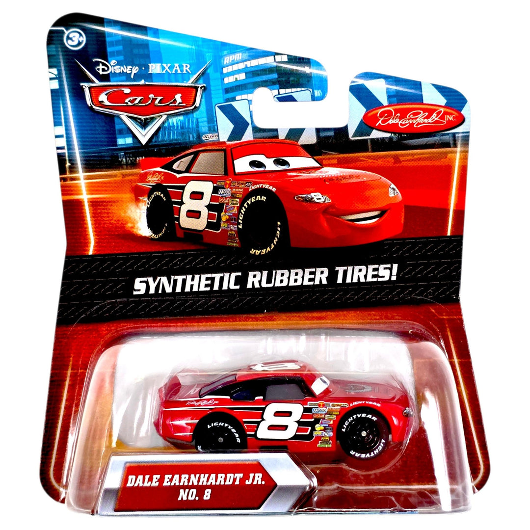 Disney Pixar - Dale Earnhardt Jr. No. 8 - 2009 Cars Synthetic Rubber Tires ! Series *Kmart Exclusive* - Top CollectiblesDiecastDisney Pixar