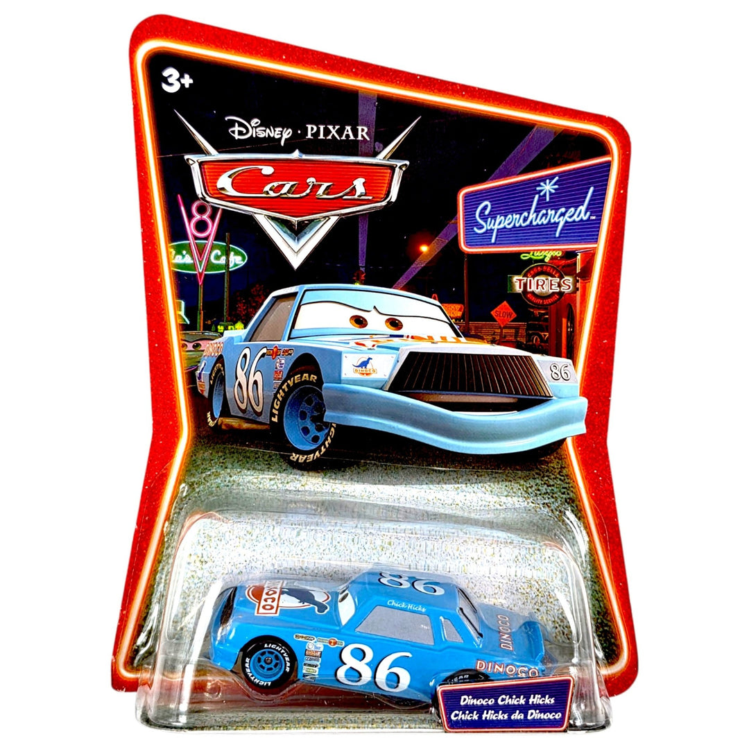 Disney Pixar - Dinoco Chick Hicks - 2006 Cars Supercharged Series - Top CollectiblesDiecastDisney Pixar