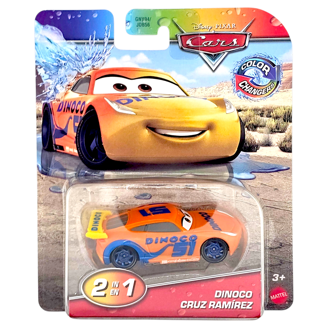 Disney Pixar - Dinoco Cruz Ramirez - 2026 Cars Color Changers Series - Top CollectiblesDiecastDisney Pixar