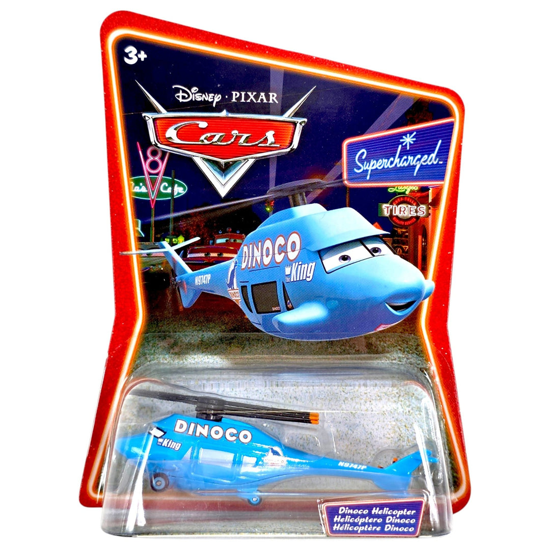 Disney Pixar - Dinoco Helicopter - 2006 Cars Supercharged Series - Top CollectiblesDiecastDisney Pixar