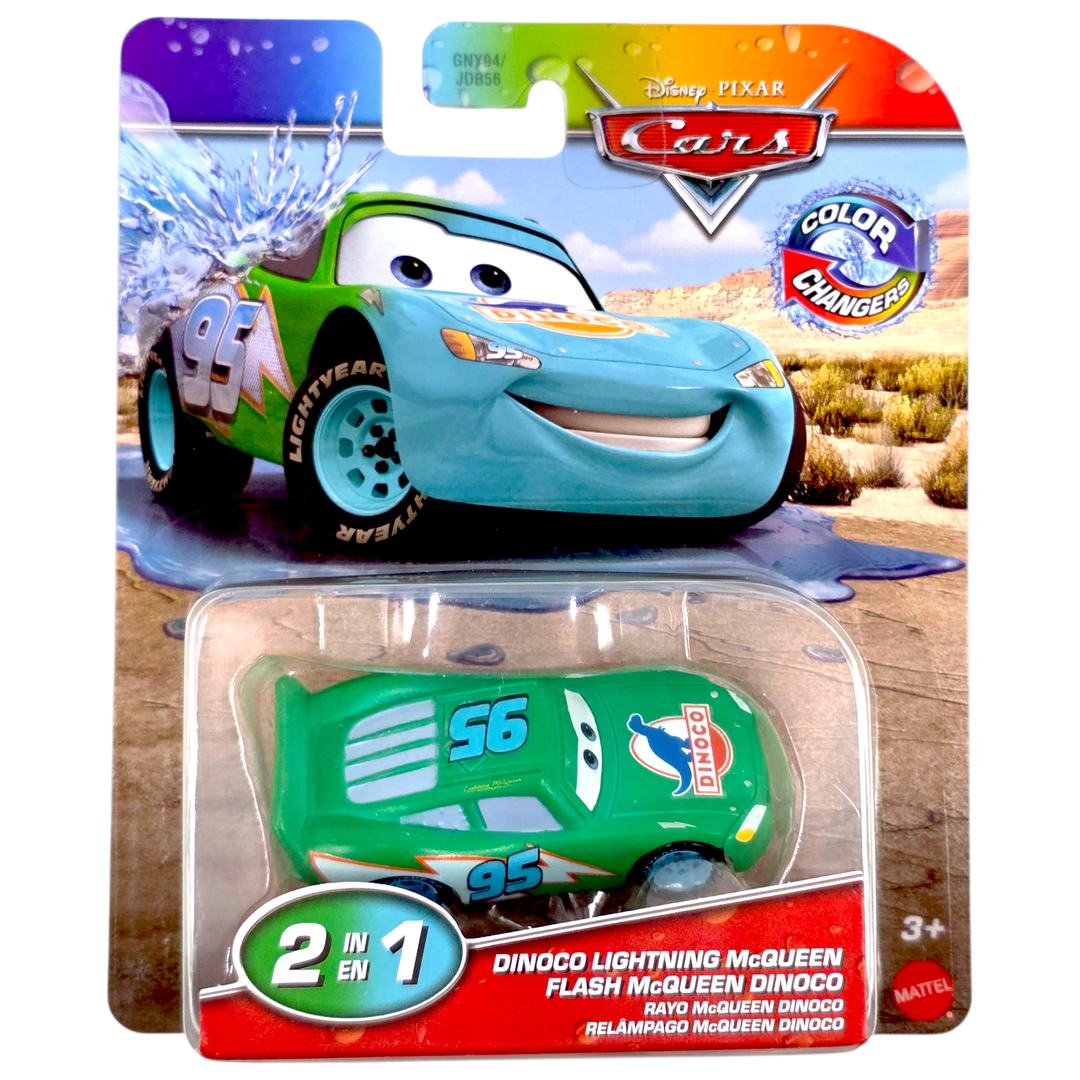 Disney Pixar - Dinoco Lightning McQueen - 2026 Cars Color Changers Series - Top CollectiblesDiecastDisney Pixar