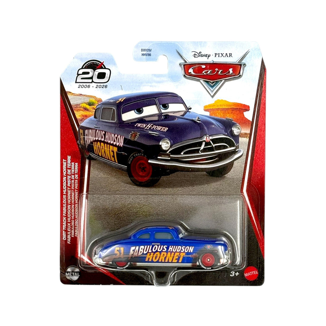 Disney Pixar - Dirt Track Fabulous Hudson Hornet - 2026 20th Anniversary Cars Series - Top CollectiblesDiecastDisney Pixar