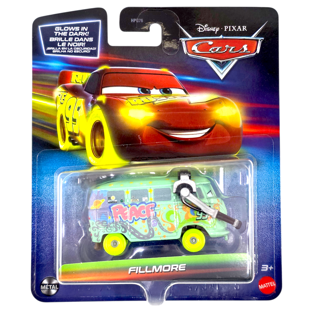 Disney Pixar - Fillmore - 2026 Cars Glow Racers Series - Top CollectiblesDiecastDisney Pixar