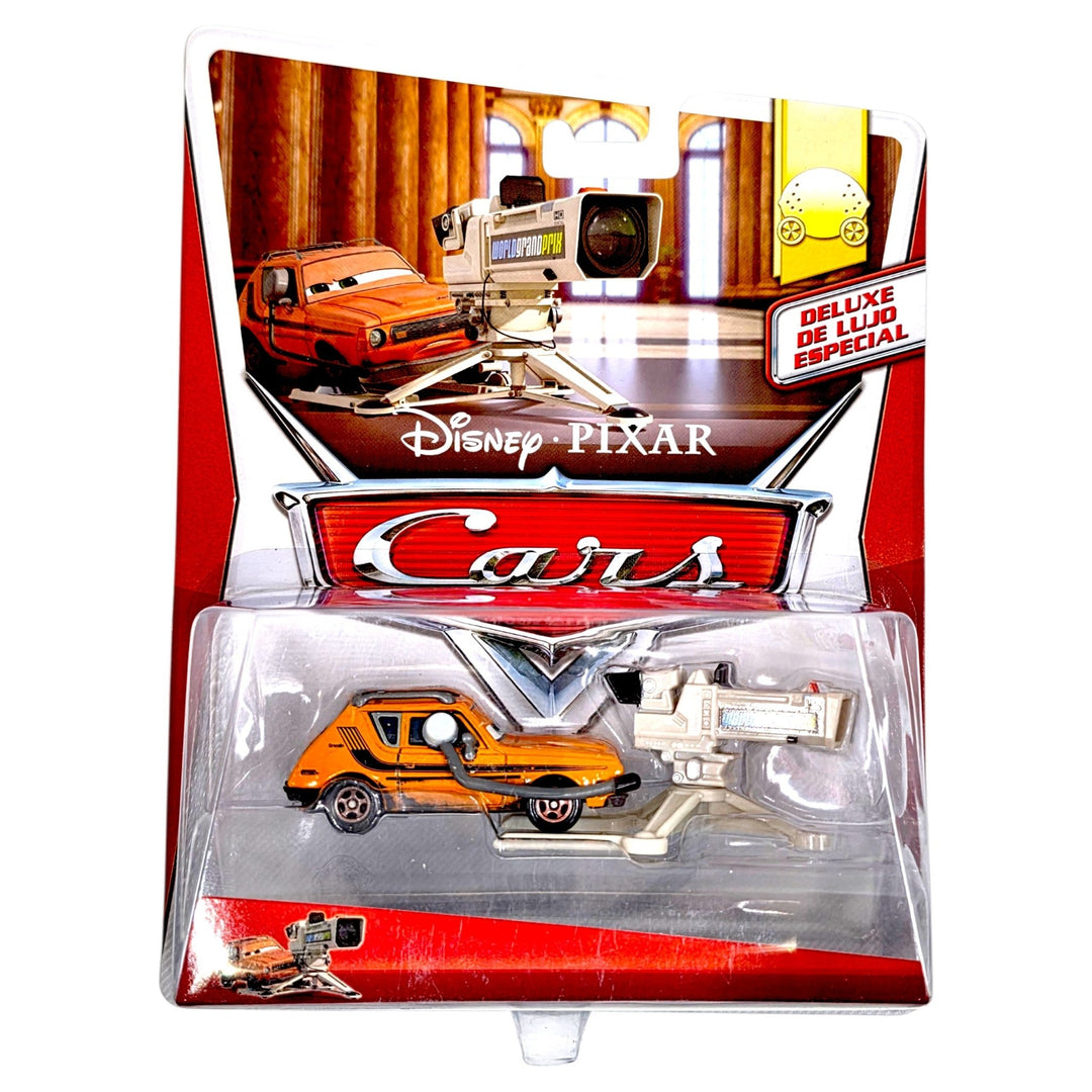 Disney Pixar - Grem with Camera - 2014 Cars Deluxe Lemons Series - Top CollectiblesDiecastDisney Pixar
