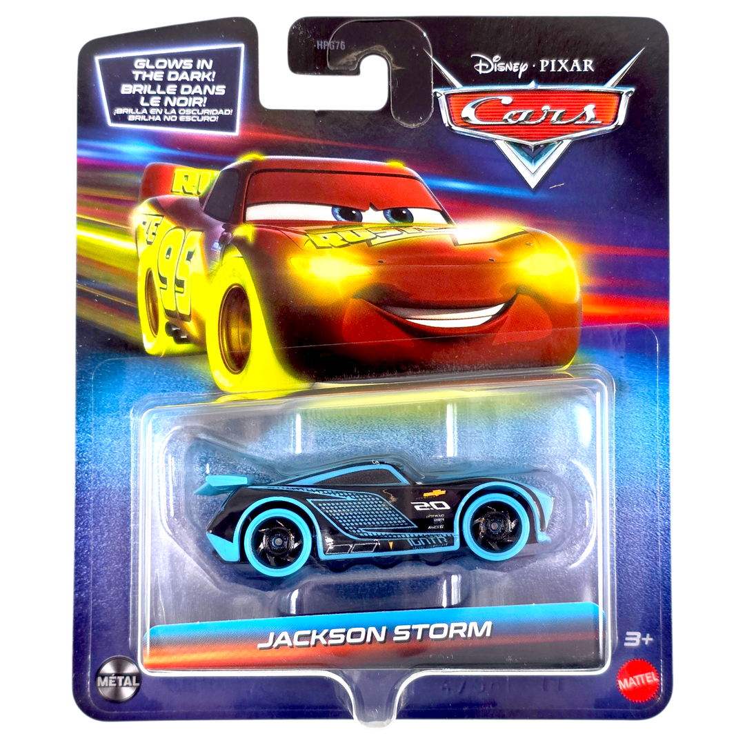 Disney Pixar - Jackson Storm - 2026 Cars Glow Racers Series - Top CollectiblesDiecastDisney Pixar