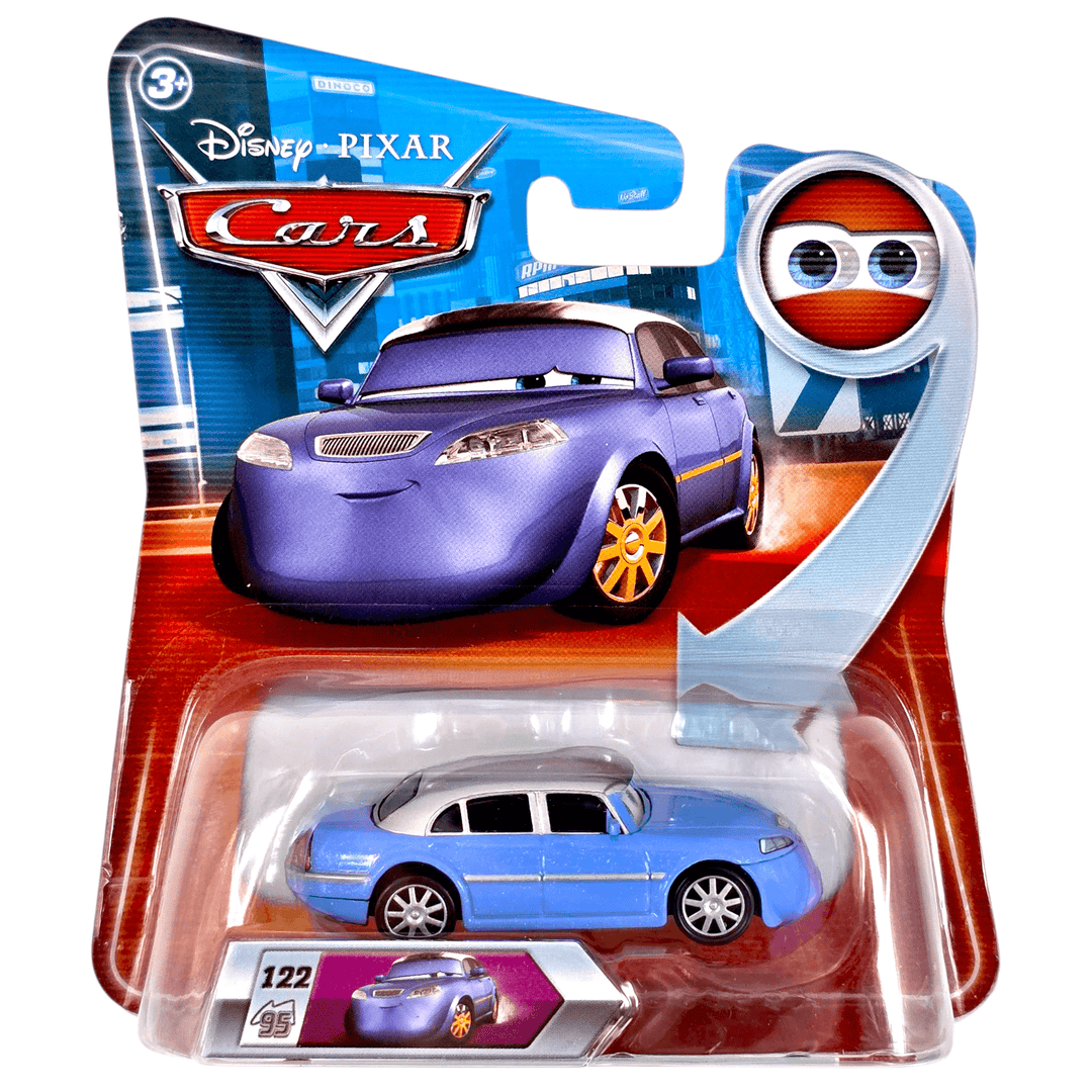 Disney Pixar - Jay Limo - 2009 Cars Lenticular Series - Top CollectiblesDiecastDisney Pixar