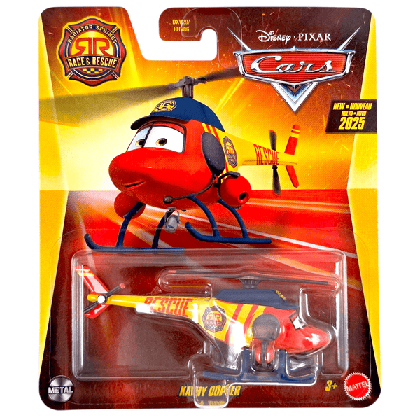 Disney Pixar - Kathy Copter - 2025 Cars Race & Rescue Series - Top CollectiblesDiecastDisney Pixar