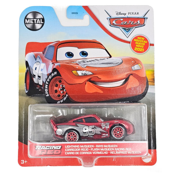 Disney Pixar - Lightning McQueen Racing Red - 2021 Cars Metal Series - Top CollectiblesDiecastDisney Pixar