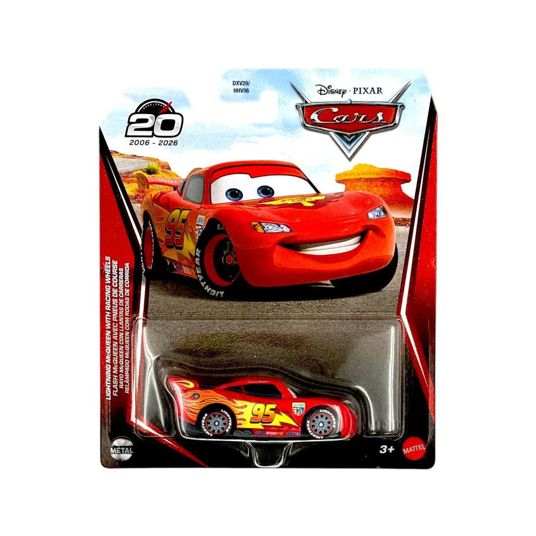 Disney Pixar - Lightning McQueen With Racing Wheels - 2026 20th Anniversary Cars Series - Top CollectiblesDiecastDisney Pixar