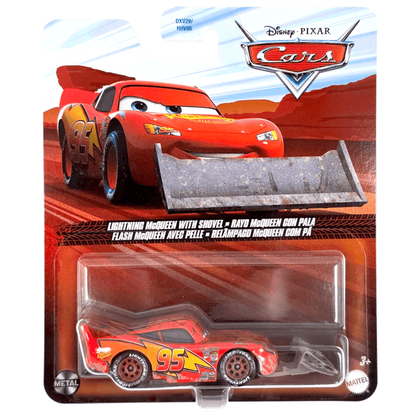 Disney Pixar - Lightning McQueen with Shovel - 2025 Cars Series - Top CollectiblesDiecastDisney Pixar