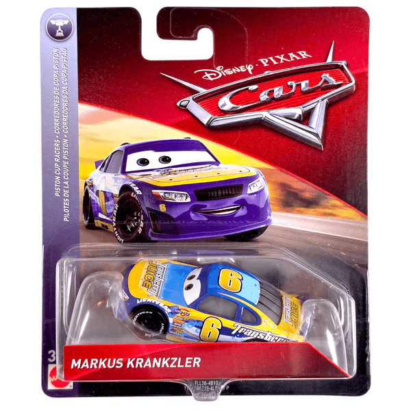 Disney Pixar - Markus Krankzler - 2018 Cars Piston Cup Racers Series - Top CollectiblesDiecastDisney Pixar