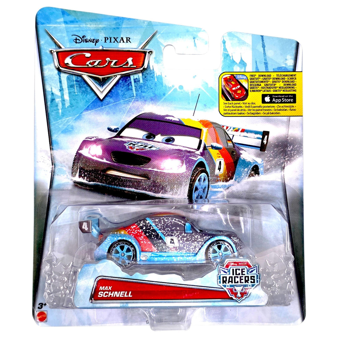 Disney Pixar - Max Schnell - 2015 Cars Ice Racers Series - Top CollectiblesDiecastDisney Pixar