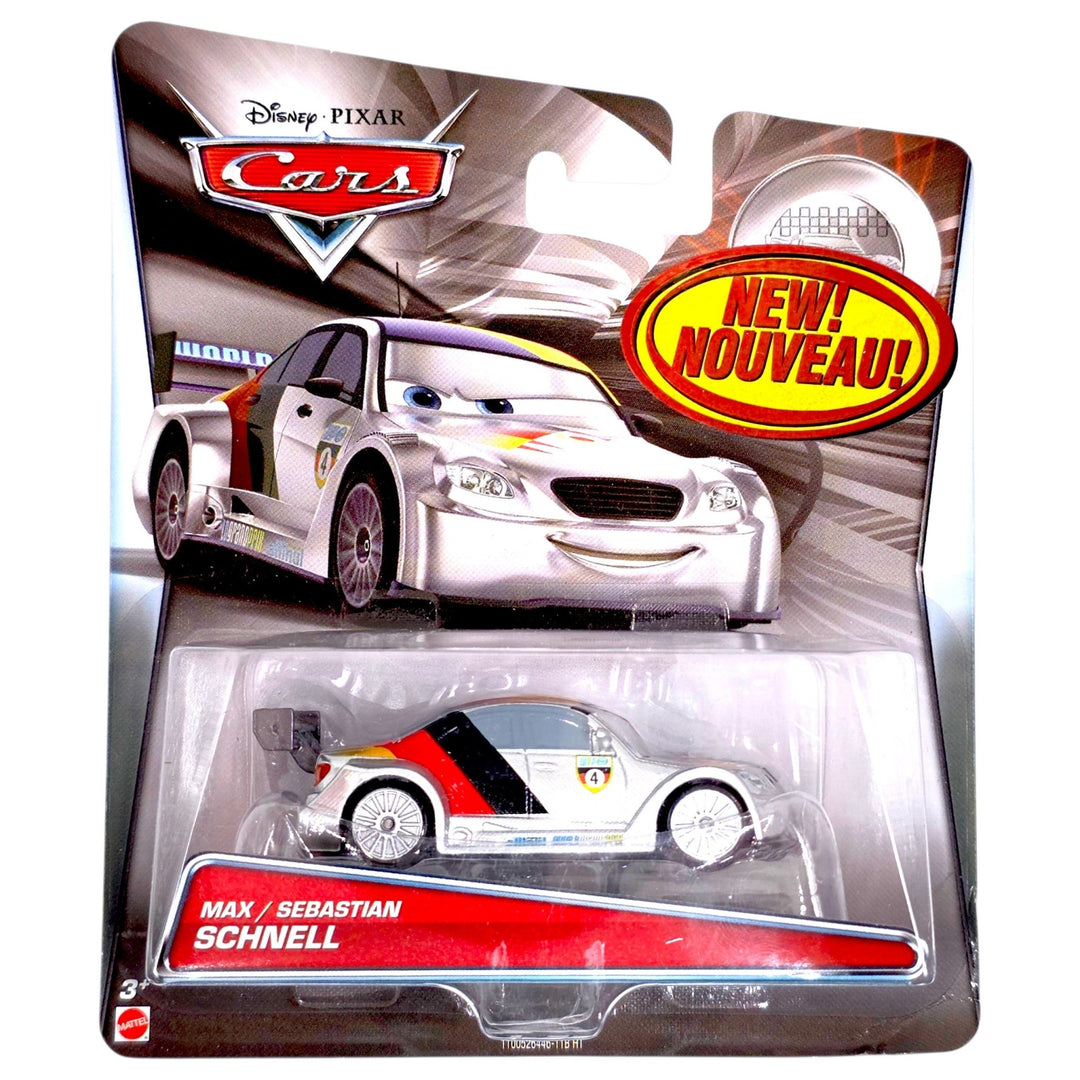 Disney Pixar - Max / Sebastian Schnell - 2015 Cars Silver Racers Series - Top CollectiblesDiecastDisney Pixar