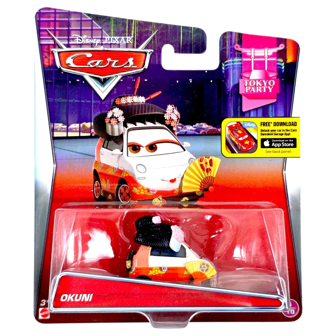 Disney Pixar - Okuni - 2014 Cars Tokyo Party Series - Top CollectiblesDiecastDisney Pixar