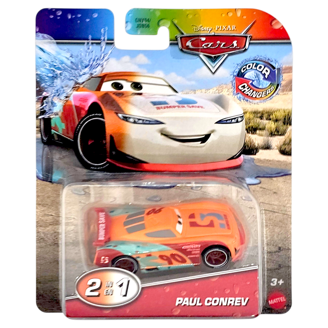 Disney Pixar - Paul Conrev - 2026 Cars Color Changers Series - Top CollectiblesDiecastDisney Pixar